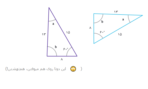 فرق متشابه بودن و هم‌نهشت بودن